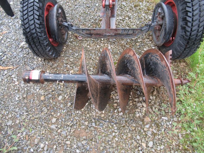 16" post hole auger
