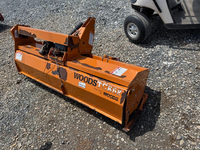 Woods 68" reverse tine rototiller TCR68