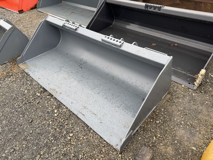 Gray 78" HD track loader bucket