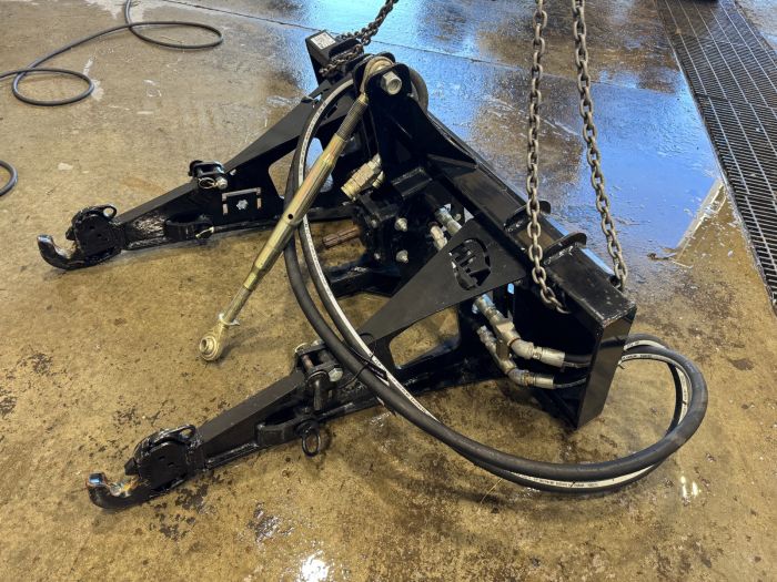 HLA skid loader 3pt hitch pto adapter