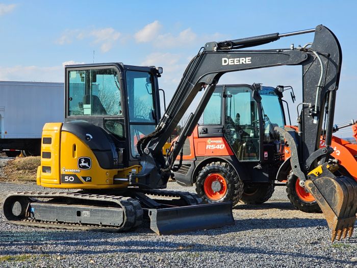 John Deere 50 P-Tier excavator