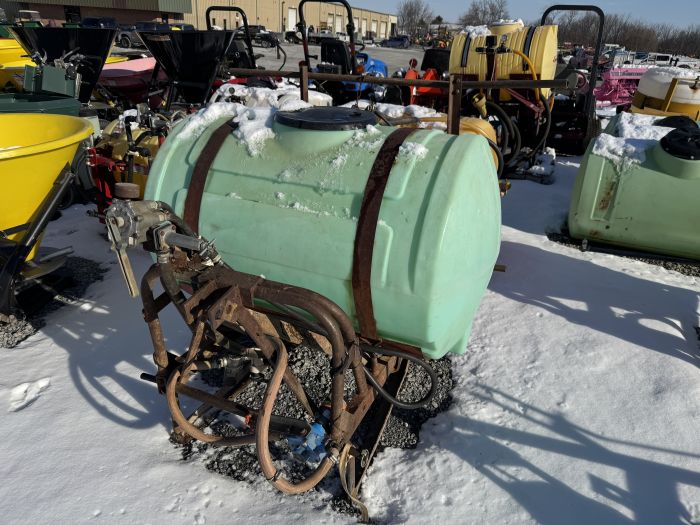 100G 3pt sprayer with pto pump