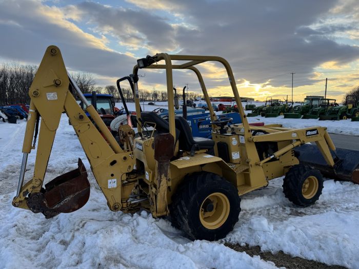 Allmand 2wd tractor loader backhoe
