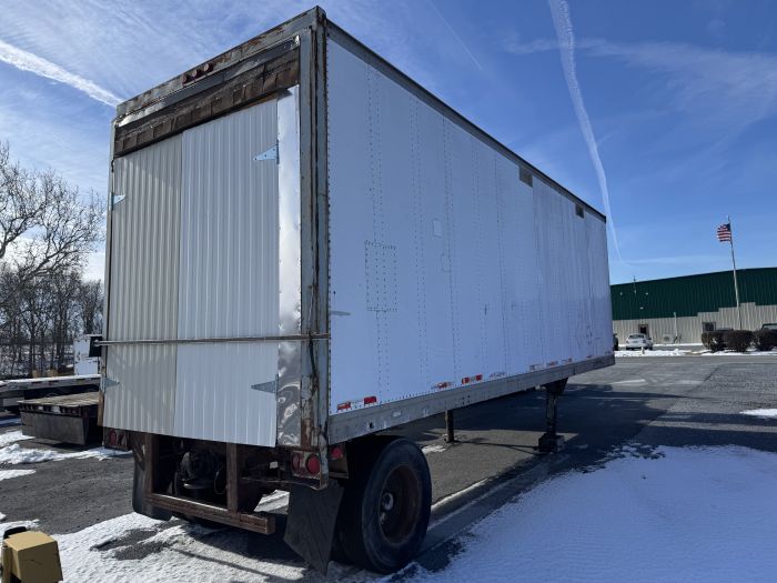 Strick 28' dry van storage trailer