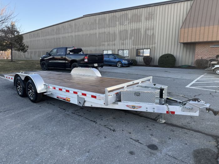 H&H 20' aluminum tilt trailer speed loader EX 10K