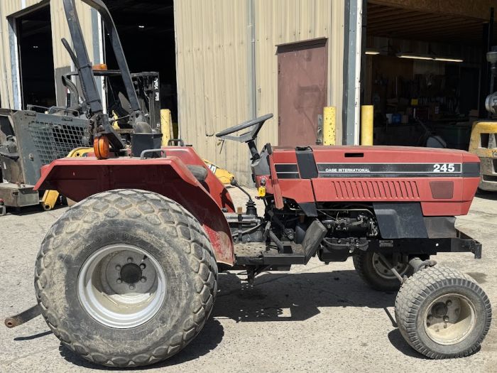 Case IH 245 2WD Salvage Tractor #0012640