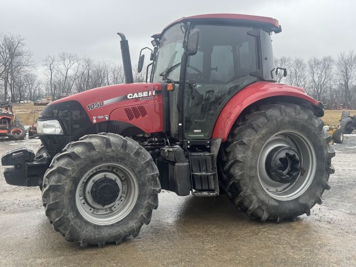 CASE IH FARMALL 105U Salvage Tractor #12574