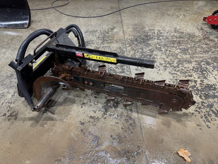 Dingo trencher attachment