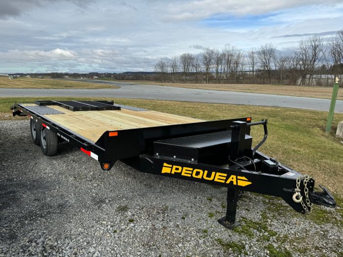 Pequea 16+4 Deckover trailer 10k