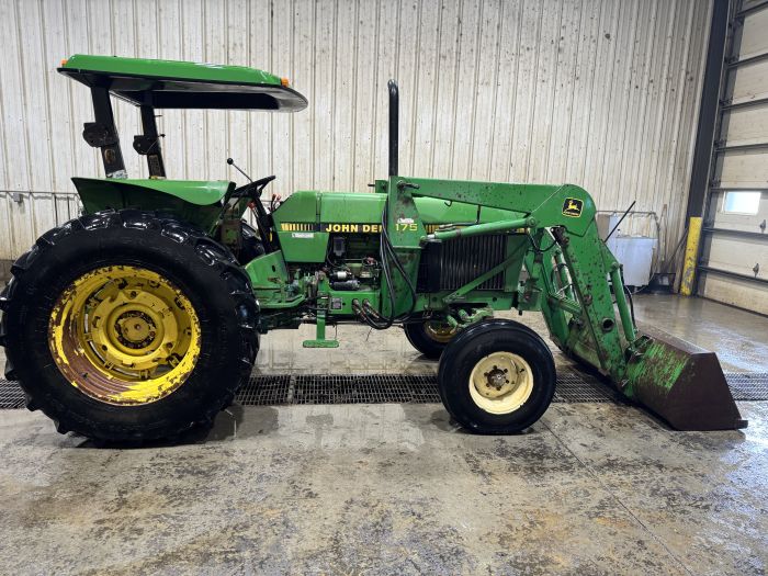 John Deere 2355 with JD 175 loader