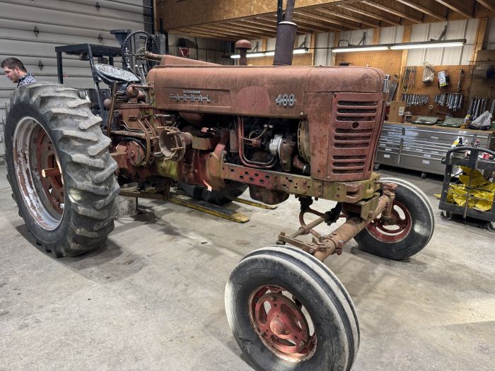 Farmall 400 gas wide front