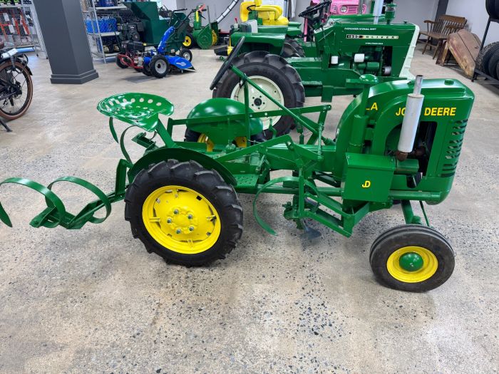 John Deere mini LA with cultivator