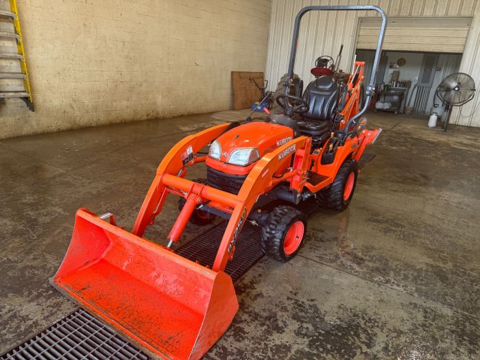 Kubota BX25D tractor, loader, backhoe