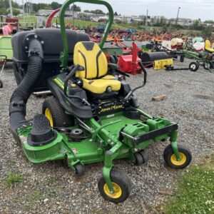 John Deere Z950M zero turn mower with catcher