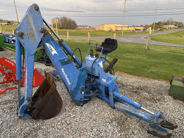 New Holland 759C 3pt backhoe