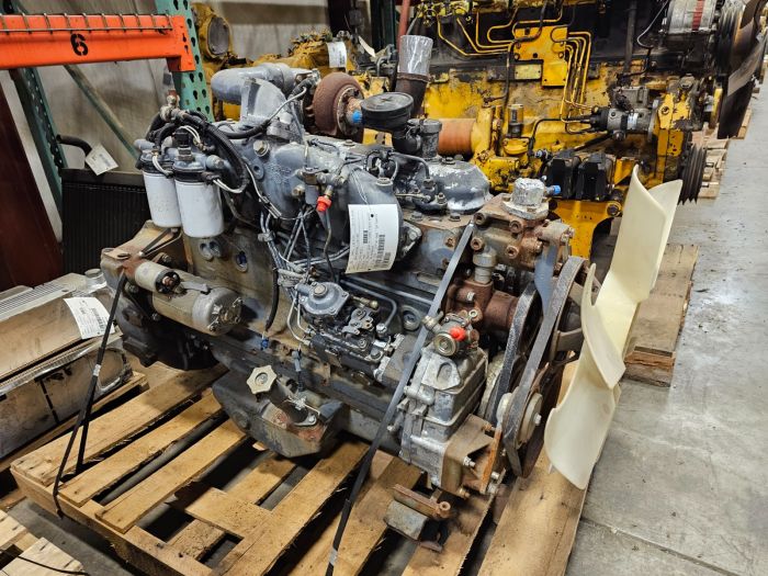 IVECO 8065T ENGINE W/ TURBO (NH LW130)