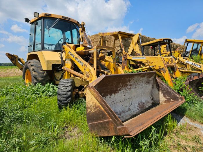 John Deere 410D Salvage Unit #1959