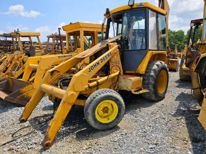 John Deere 210C Salvage Unit #1994
