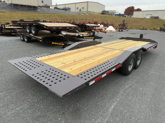 2025 Pequea PT24 power tilt trailer 16k