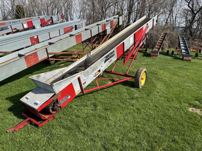 Zimmerman 20' belt elevator
