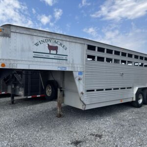 Eby Wrangler 20' gooseneck livestock trailer 14k
