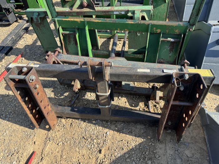 Worksaver bale spear pin on loader or 3pt