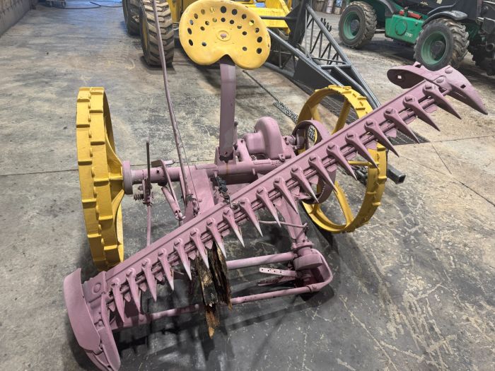 sickle bar mower yard ornament