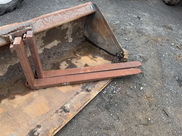 48" rail mount pallet forks only